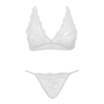 Ouno-Sexy Lingerie Set 2 parts-S/M-White