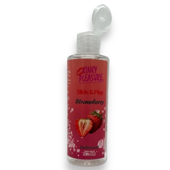 Lubrykant smakowy truskawkowy Kinky Pleasure 100 ml