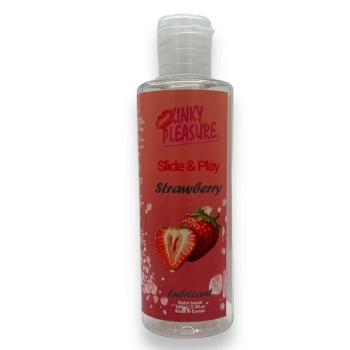 Lubrykant smakowy truskawkowy Kinky Pleasure 100 ml