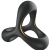 Ring- 3in1 Cockring Black