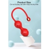 Kulki Kegla Lovesecret Premium z aplikacją różowe silikonowe USB 22 cm