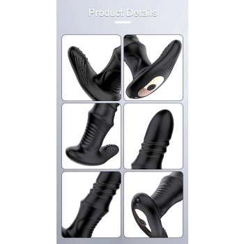 Masażer prostaty Lovesecret Premium sterowany aplikacją USB 12 cm