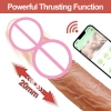 Wibrator realistyczny Lovesecret Premium z aplikacją 21.5 cm