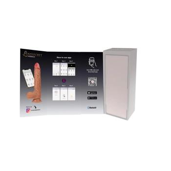 Wibrator realistyczny Lovesecret Premium z aplikacją 21.5 cm