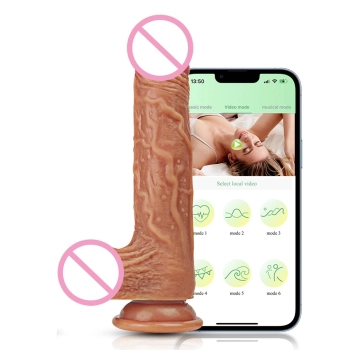 Wibrator realistyczny Lovesecret Premium z aplikacją 21.5 cm