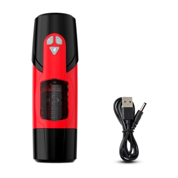 Masturbator obrotowo teleskopowy Lovesecret LS05 z aplikacją 27 cm