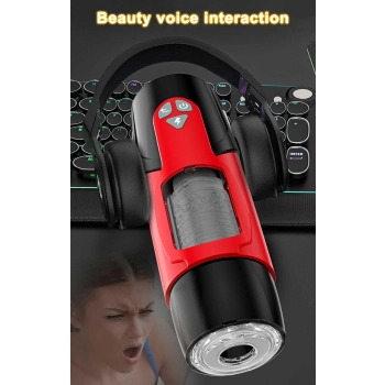 Masturbator obrotowo teleskopowy Lovesecret LS05 z aplikacją 27 cm