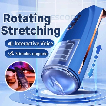 Masturbator męski Lovesecret Premium Pro 2 33 cm rotacyjny USB wodoodporny
