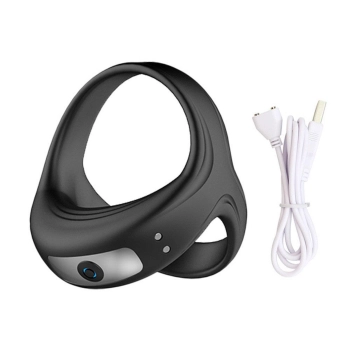 Wibrujący pierścień erekcyjny Lovesecret Premium silikonowy wodoodporny USB