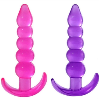 Korek analny TPE Lovesecret T Plug 05 fioletowy 12 cm