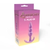 Korek analny Lovesecret Sensual T Plug 08 fioletowy 9,3 cm