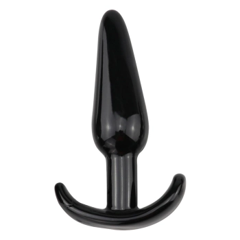 Korek analny Lovesecret T Plug 09 czarny 12 cm TPE