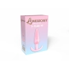 Korek analny Lovesecret Sensual T Plug 10 różowy 12,3 cm