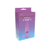 Korek analny elastyczny TPE Lovesecret Sensual fioletowy 12,3 cm