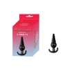Korek analny Lovesecret Sensual T Plug 12 czarny 12,6 cm