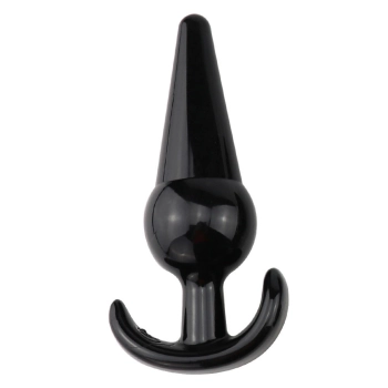 Korek analny Lovesecret Sensual T Plug 12 czarny 12,6 cm
