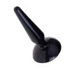 Korek analny z przyssawką Lovesecret czarny 11 cm