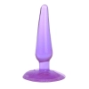 Korek analny Lovesecret z przyssawką fioletowy 11 cm