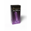 Realistyczne mini dildo Lovesecret fioletowe 14 cm z przyssawką