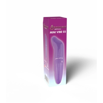 Mini Wibrator Punktu G Lovesecret Fioletowy na Baterie AAA