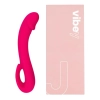 Wibrator punktu G Vibey elastyczny różowy USB 19 cm