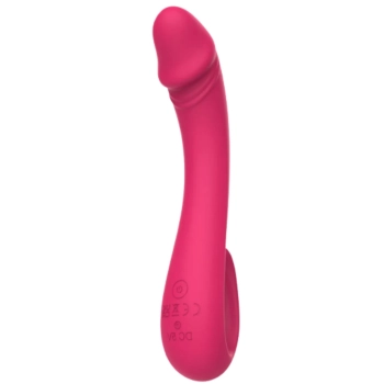 Wibrator punktu G Vibey elastyczny różowy USB 19 cm