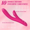 Wibrator króliczek Vibey Model Y Power Escorts różowy USB 23 5 cm