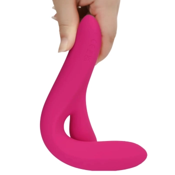 Wibrator króliczek Vibey Model Y Power Escorts różowy USB 23 5 cm