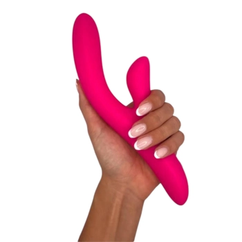 Wibrator króliczek Vibey Model Y Power Escorts różowy USB 23 5 cm