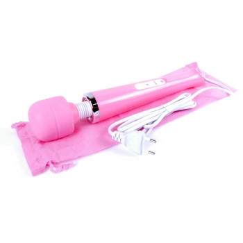 Stymulator-Magic Massager Wand Cable 110-240V Pink 10 Function