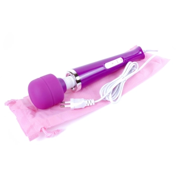 Stymulator-Magic Massager Wand Cable 110-240V Purple 10 Function