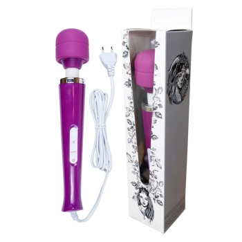 Stymulator-Magic Massager Wand Cable 110-240V Purple 10 Function