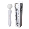 Stymulator-Massager Ultra Powerful -Big USB White 20 Function