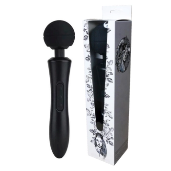 Stymulator-Massager Ultra Powerful -Big USB Black 20 Function