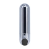 Wibrator-Strong Bullet Vibrator Silver/Black USB 10 Function
