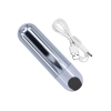 Wibrator-Strong Bullet Vibrator Silver/Black USB 10 Function