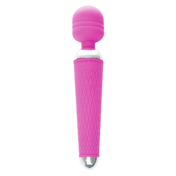 Stymulator-Power Massager Wand USB Purple 10 funkcji