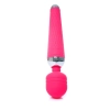 Masażer wand silikonowy B Series Magic różowy USB 19,5 cm 10 funkcji