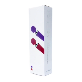 Masażer wand silikonowy B Series Magic różowy USB 19,5 cm 10 funkcji