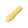 Stymulator-Rechargeable Silicone Touch Vibrator USB 10 Functions - Yellow
