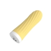 Stymulator-Rechargeable Silicone Touch Vibrator USB 10 Functions - Yellow