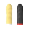 Stymulator-Rechargeable Silicone Touch Vibrator USB 10 Functions - Yellow