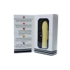 Stymulator-Rechargeable Silicone Touch Vibrator USB 10 Functions - Yellow