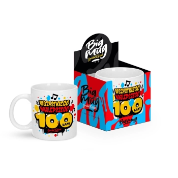 Kubek Big Mug 800ml House of Mugs Wszystkiego Najlepszego