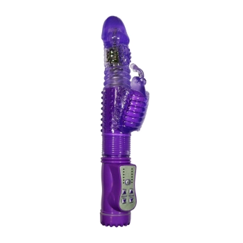Wibrator-Królik, Wibracja/Rotacja/Góra-dół 36 funkcji Fioletowy