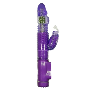 Wibrator-Królik, Wibracja/Rotacja/Góra-dół 36 funkcji Fioletowy