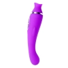Wibrator-KELLY Purple- 12 vibration functions / 8 stimulation functions USB