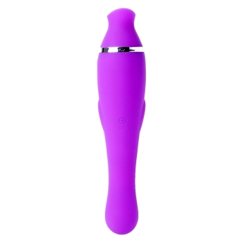 Wibrator-KELLY Purple- 12 vibration functions / 8 stimulation functions USB