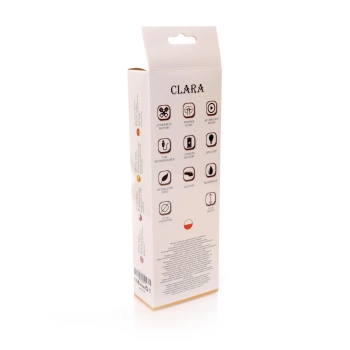 Wibrator-CLARA Purple 12 vibration and 6 pulsation functions USB