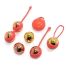Wibrujące kulki Kegla Trinity Tones silikonowe wodoodporne 12 cm zestaw 3